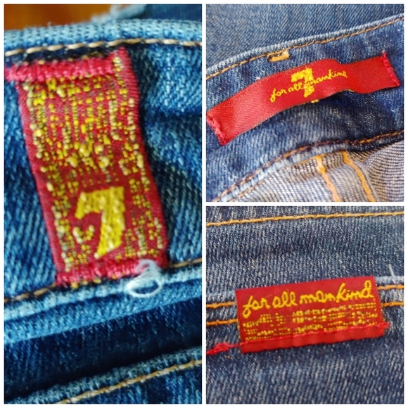 Seven for All Mankind Flare Jeans Size 26 - Picture 14 of 16